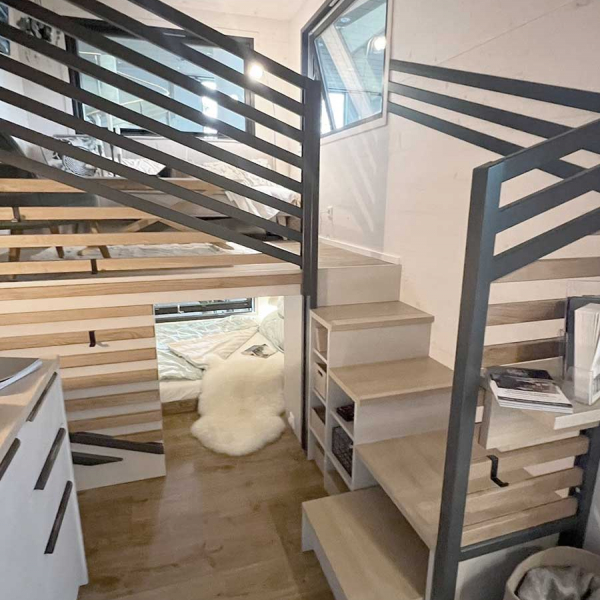 Tiny House Hygge Treppe 2