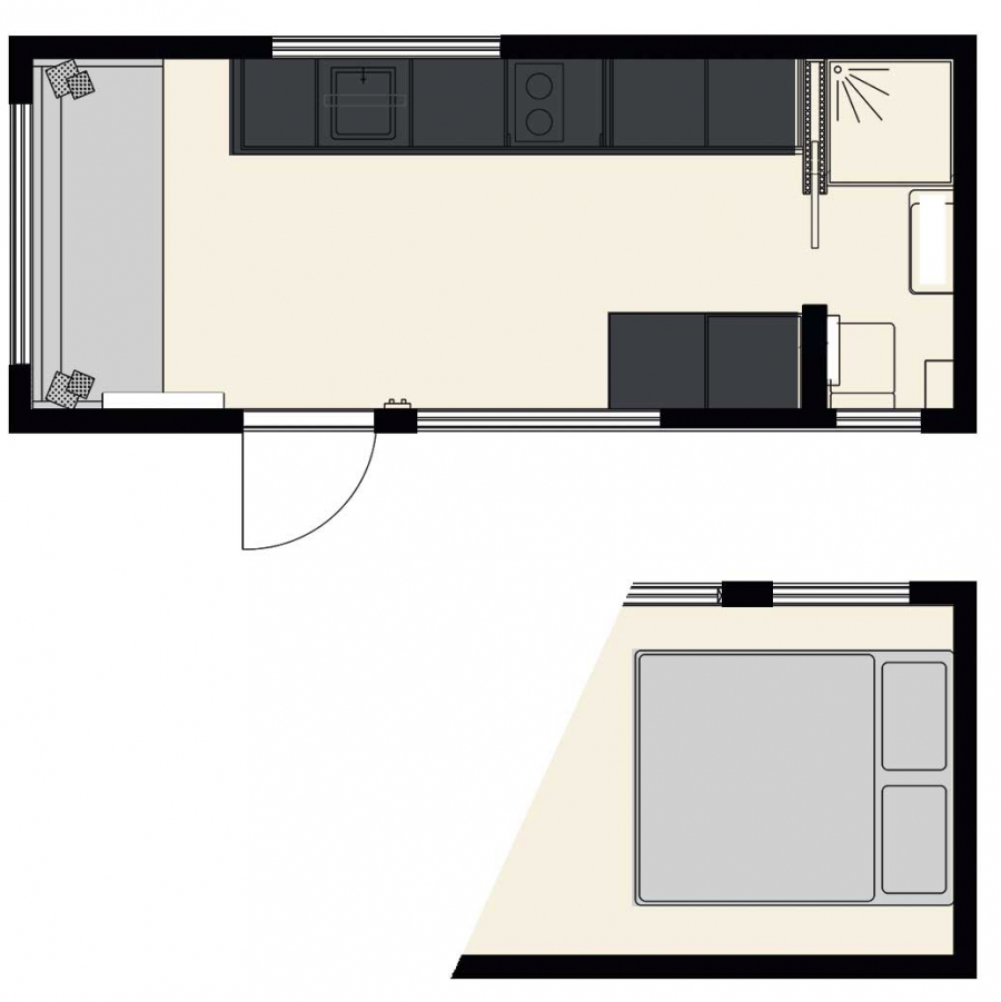 Tiny-House-Model_A_Technische-Zeichnung